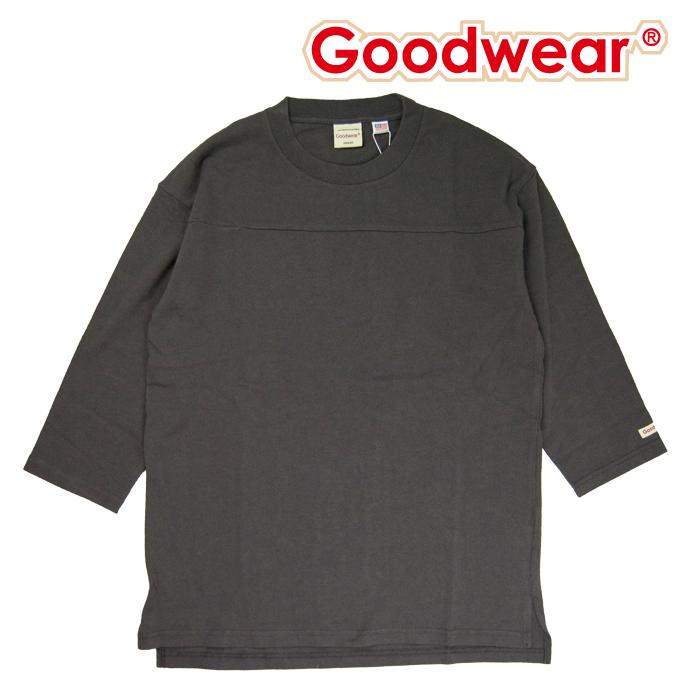 Goodwear グッドウェア 7分袖 フットボールTシャツ USAコットン ヘビーウェイト 2W7-2509 切替7分袖Tシャツ アメカジ｜b-e-shop｜04