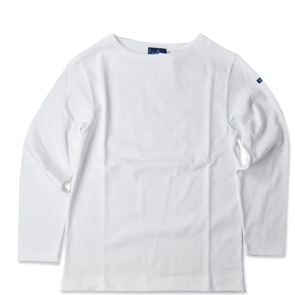ルミノア Le minor バスクシャツ 無地 メンズ ソリッド カットソー  L/S CUTSAW 厚手ロンT フランス製｜b-e-shop｜02