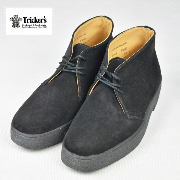 Tricker's トリッカーズ MUD GUARD CHUKKA BOOTS [SUEDE]マッドガード