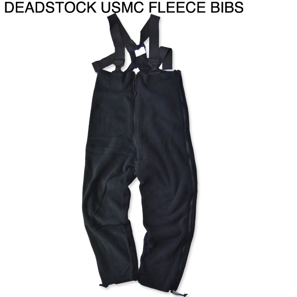DEADSTOCK USMC FLEECE BIBS デッドストック アメリカ海軍 ポーラ