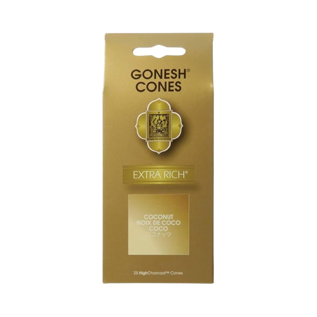 GONESH ガーネッシュ インセンスコーン 25個入 3個セット お香 コーン