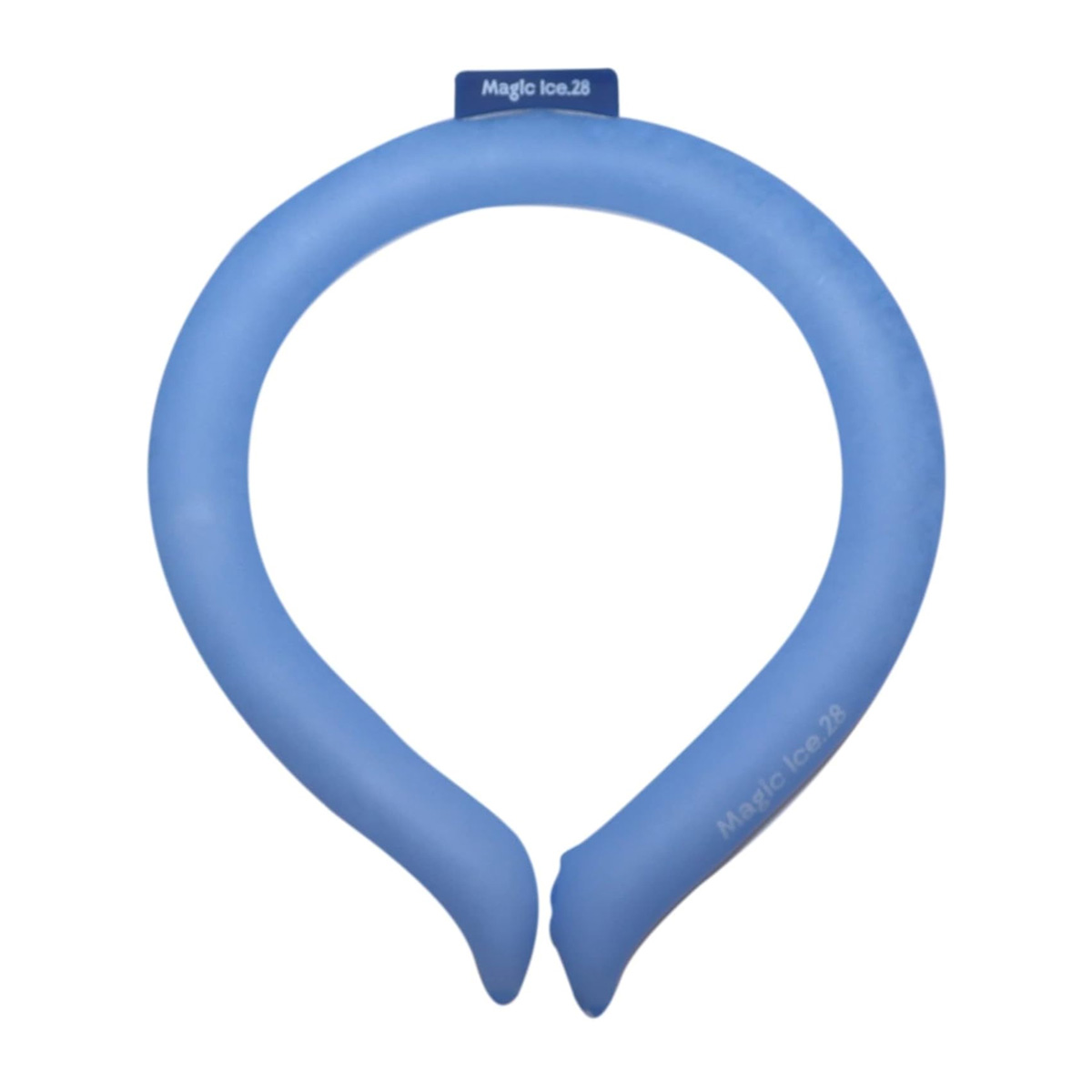 マジックアイス 28℃ Lサイズ 首 冷却 リング クールリング 青色 白色