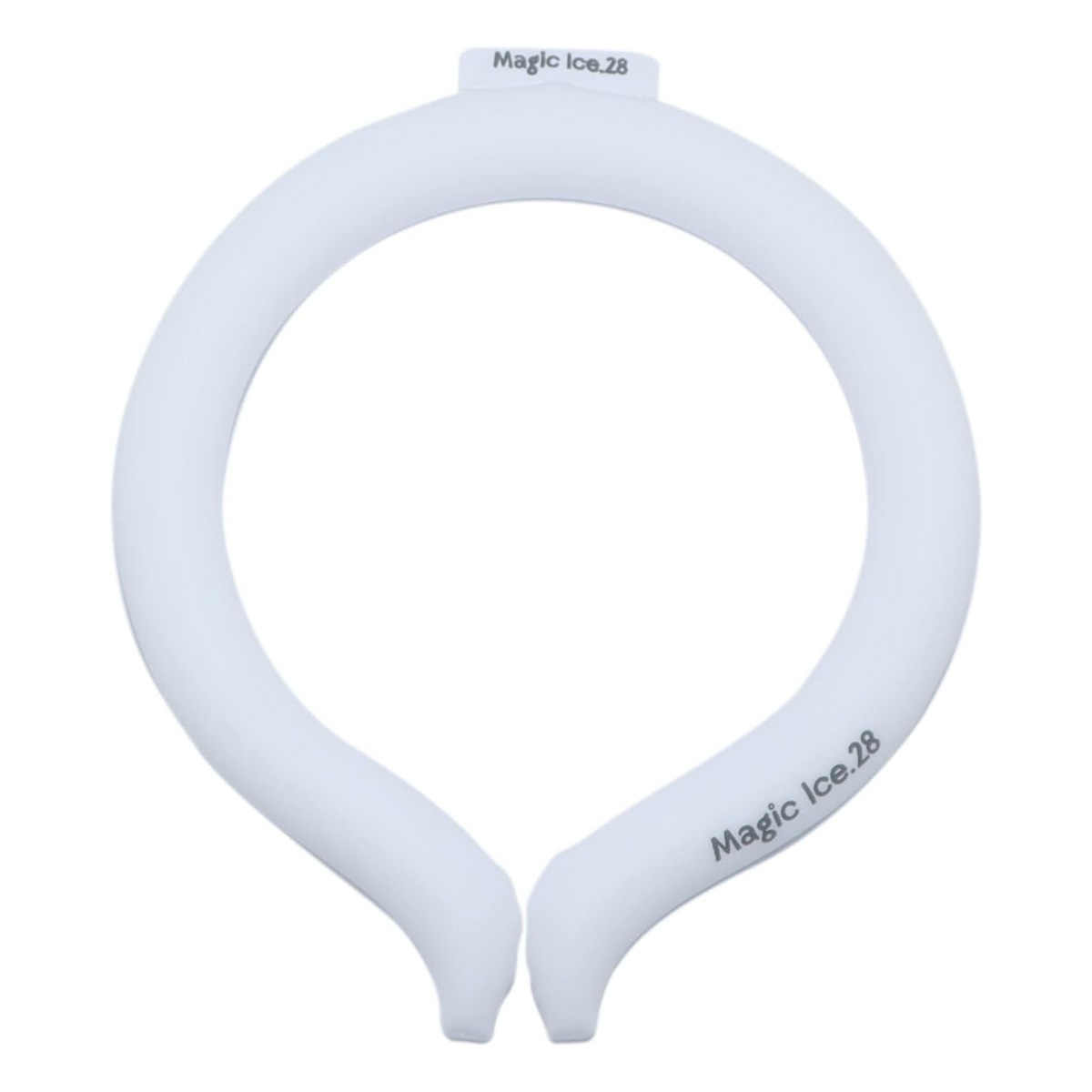 アイスネックリング クールネックリング 28°C 首元ひんやり ホワイト マジックアイス 28℃ Lサイズ 首 冷却 リング クールリング 青色 白色