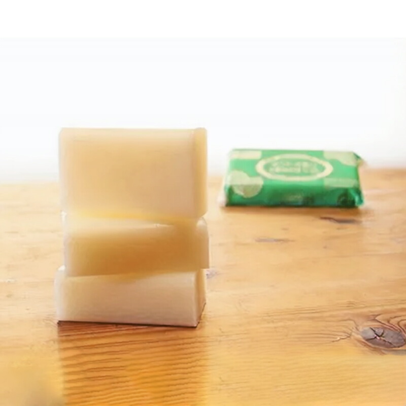 固形石鹸 無添加 七色石鹸 お風呂のせっけん ミントの香り 100g×3個入