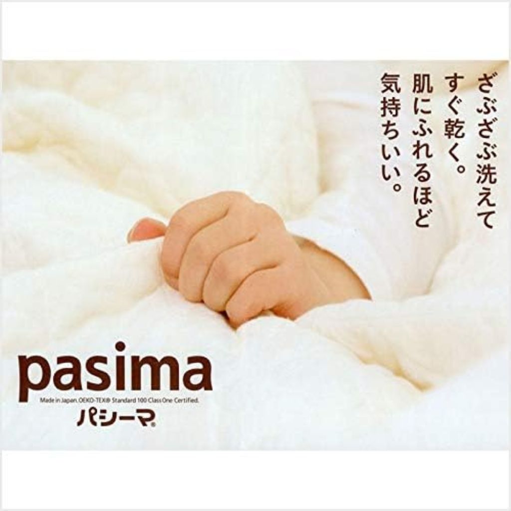 パシーマ バスタオル 70cm×130cm 綿100％ きなり pasima