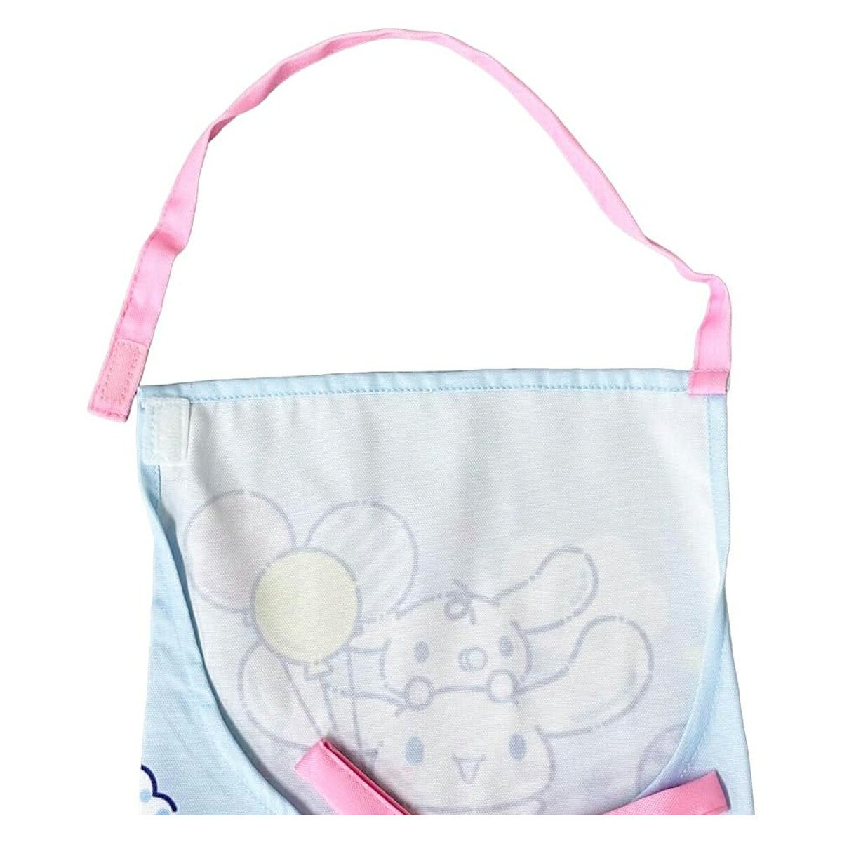 シナモロール エプロン 子供用 110cm キッズエプロン 首掛け ポケット