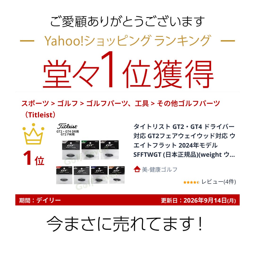 GT（Titleist） タイトリスト GT2・GT4 ドライバー対応 GT2