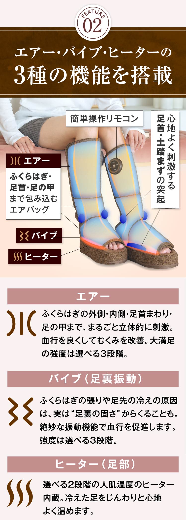 フットマッサージャー 歩ける HOGXIA マッサージ器 医療機器