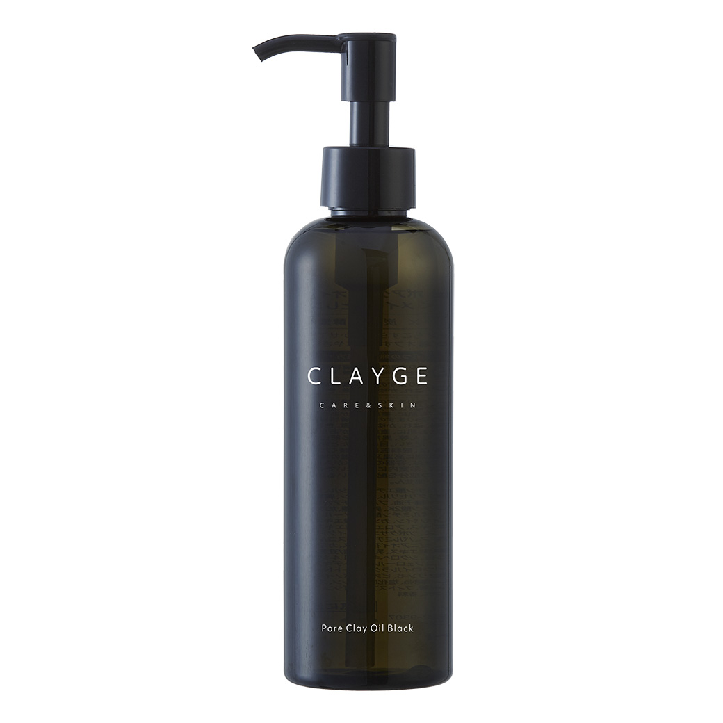 クレージュ クレンジングオイル / ポアクレイオイルブラック 190ml CLAYGE W洗顔不要 濡れた手OK 毛穴 保湿 ケア 乾燥肌 メイク落とし 美容液 母の日 プレゼント｜b-proshop｜02