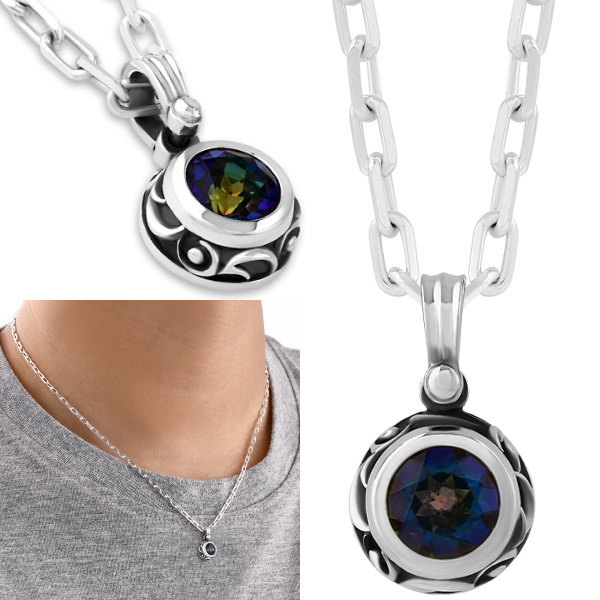 AQUA SILVER（アクアシルバー） ブルーミスティッククォーツアラベスク