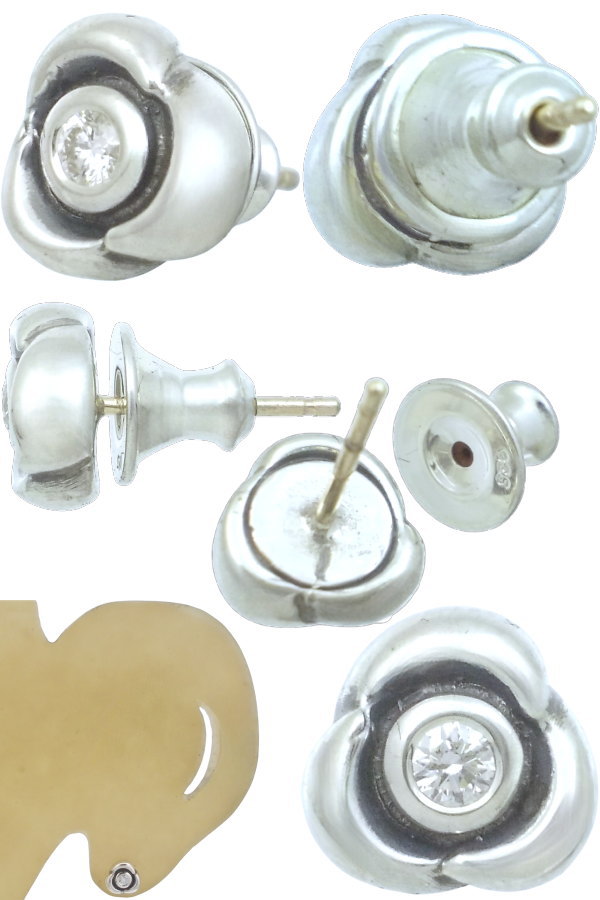 LONE ONES（ロンワンズ） フロースタッドウィズダイヤモンドシルバー