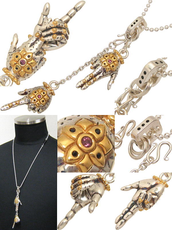 illbone 児雷也 シルバー ペンダントネックレス ill bone(イルボーン