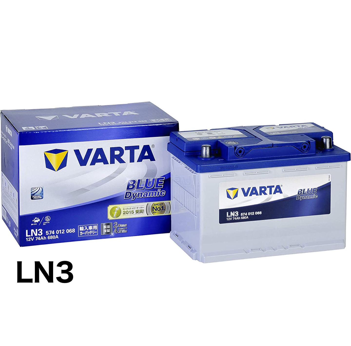 VARTA ランクル 寒冷地仕様 FJA300W バッテリー BLUE Dynamic