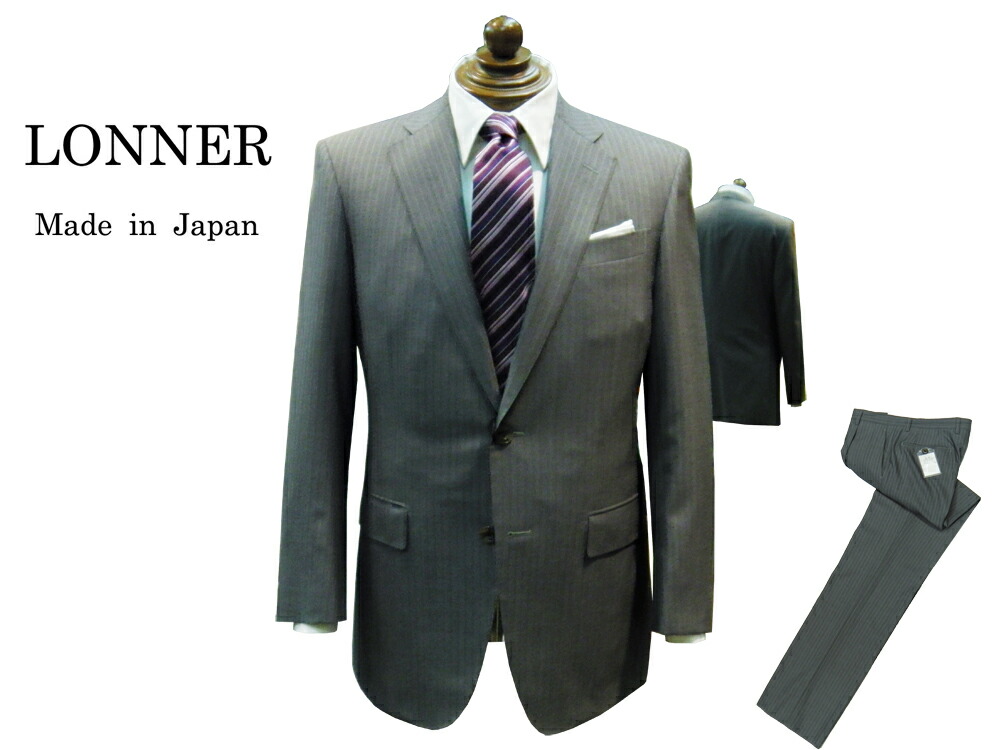LONNER × NIKKE 日本製 国内縫製 トラディショナル スーツ ミディアム