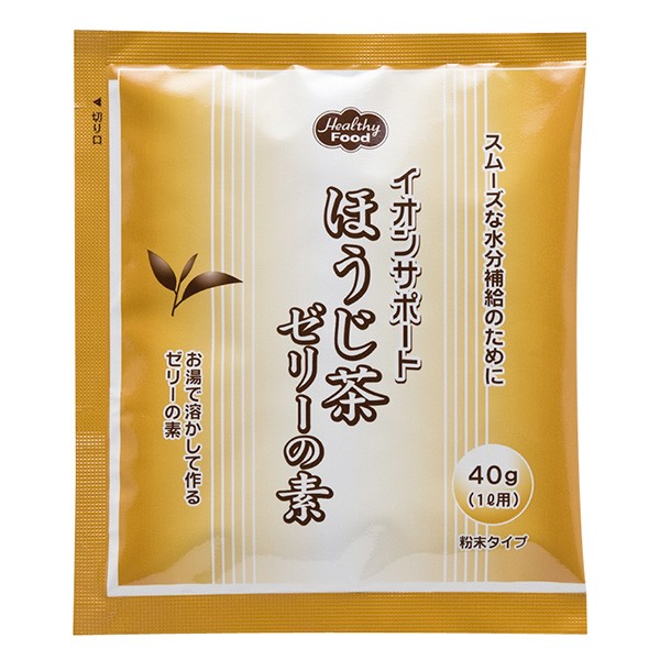 介護食 イオンサポート ほうじ茶ゼリーの素 40ｇ ヘルシーフード : 10394 : ビースタイルYahoo!店 - 通販 -  Yahoo!ショッピング