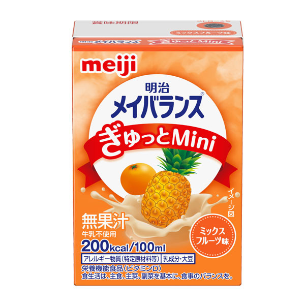 明治（meiji） 【取寄】介護食 流動食 明治メイバランスぎゅっとMini