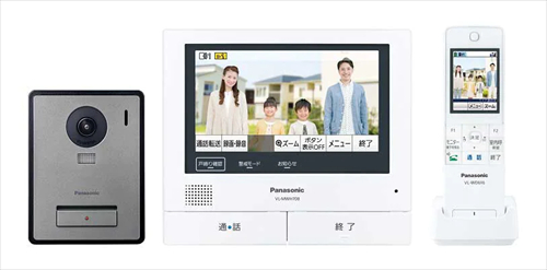 パナソニック テレビドアホン 高感度カメラ搭載 外出先でも訪問者の対応可能 VL−SWZ700KF