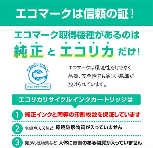 エコリカ インク ecorica キヤノン BCI?381Y対応 リサイクルインク イエロー ECI?C381Y 残量表示対応 リサイクル｜b-surprisep｜04