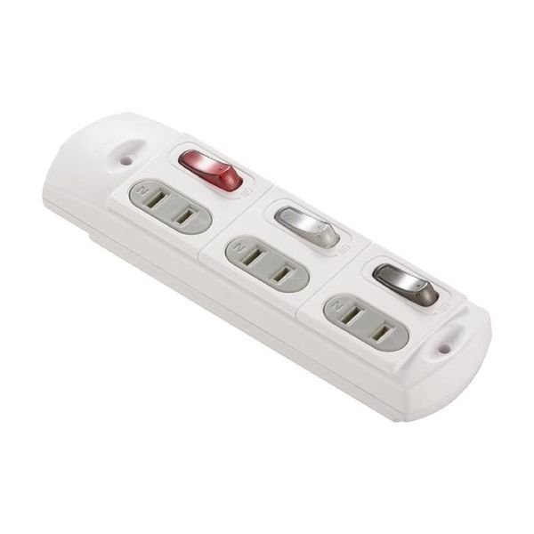 DIY�^�b�v �ʃX�C�b�`�t�� 3�� �I�[���d�@ HS-TM3BSWX3-W