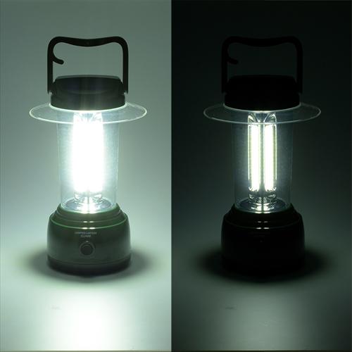 オーム電機 LEDキャンピングランタン 大型 2400ルーメン 白色LED 電池式 明るさ調節5段階 グリーン LN−CL2400−G 08−1321 OHM 灯器｜b-surprisep｜03