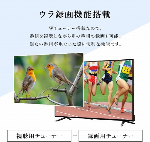 液晶テレビ 50V型 デジタルフルハイビジョン EAST LE-50FWJ13D BK : B