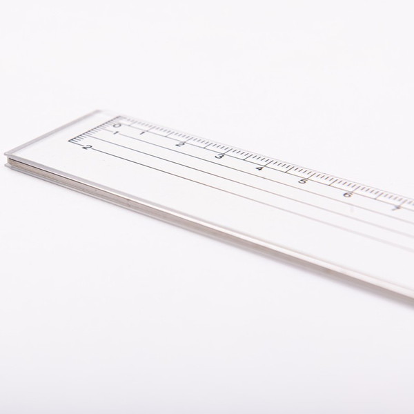 タケダ（takeda） カッティング定規 30cm目盛 ステンレスエッジ 背面