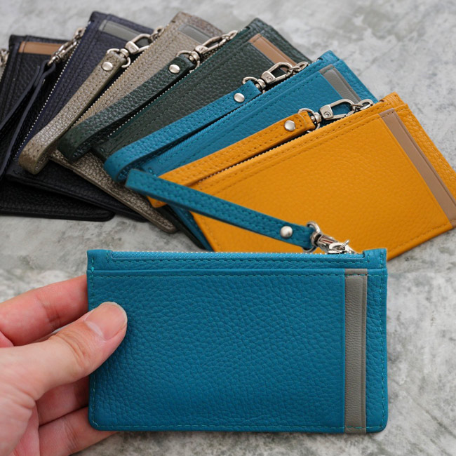 パスケース 二つ折り 布製 定期入れ カード入れ カードケース シンプル