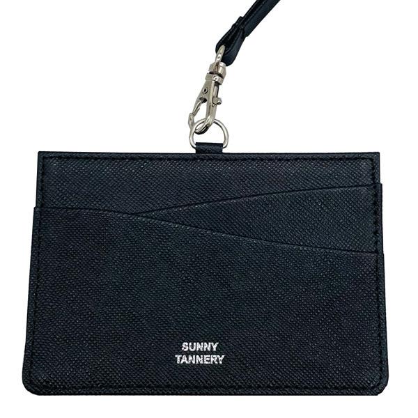 抗菌レザー IDカードケース IDカードホルダー サニータンナリー Sunny Tannery レディース 首下げ ストラップ 革|b-town|12