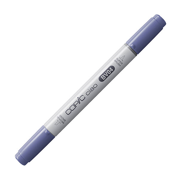 コピックチャオ BV04 1本 単品 ブルーベリー Blue Berry 紫 バイオレット パープル COPIC ciao マーカー コミック 漫画 イラスト｜b-town