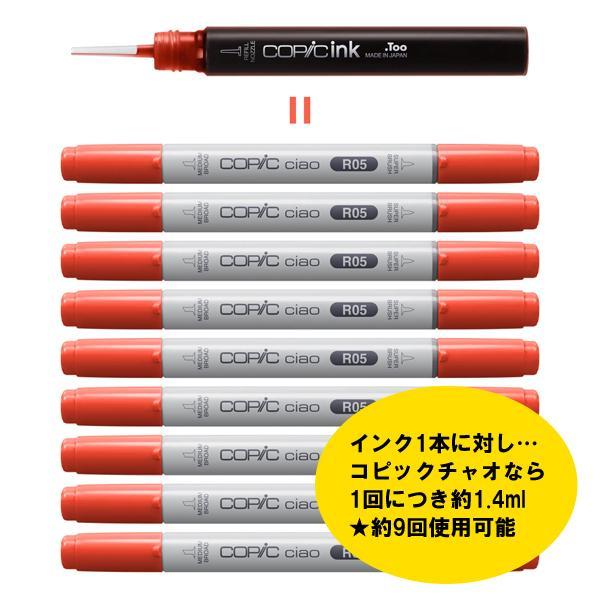 コピックインク G 緑 グリーン G20〜G99 COPIC 補充インク 12ml イラスト マーカー コミック アルコール染料 関連画像4