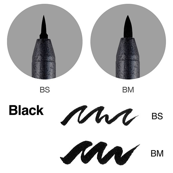 parupo★①➁③コピックペン　 70本60本62本合計 192本 コピック（COPIC） マルチライナー ブラシタイプ 筆ペン ブラック 黒