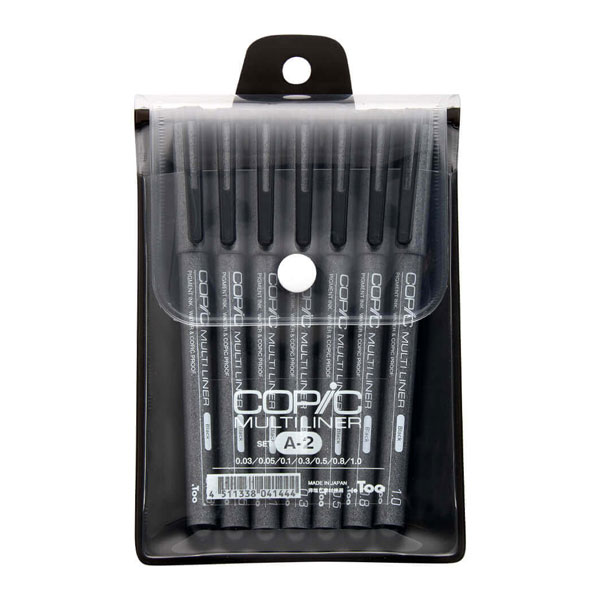 �R�s�b�N �}���`���C�i�[ �u���b�NA-2�Z�b�g COPIC �h���[�C���O�y�� �C���X�g