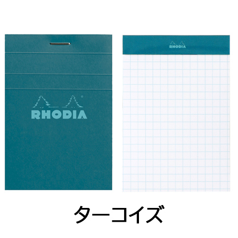 RHODIA（ロディア） ブロックロディア No.11 A7 5冊セット ターコイズ