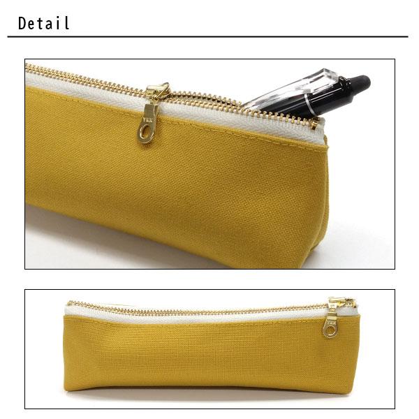 麿紋 maromon ペンケース Shou マチ付き サイズM 布 筆箱 フラット