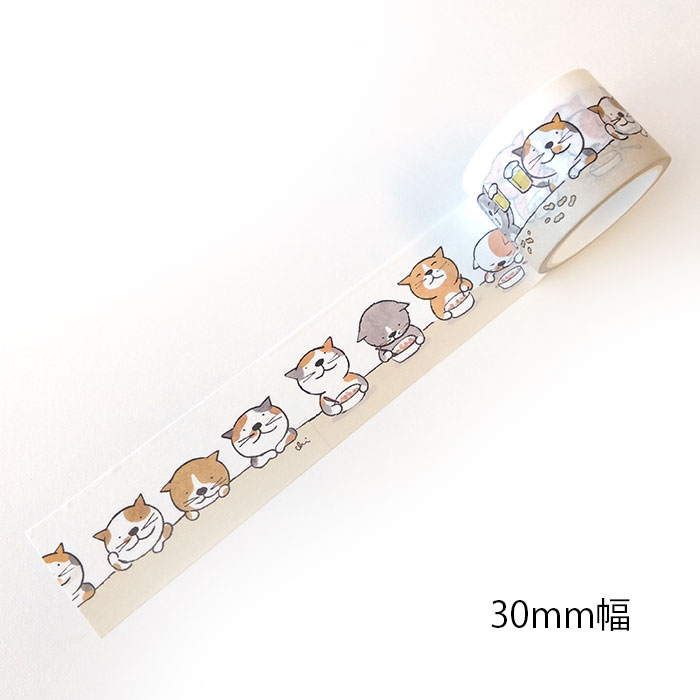 神保町にゃんこ堂 マスキングテープ にゃんきーとす ねこ かわいい