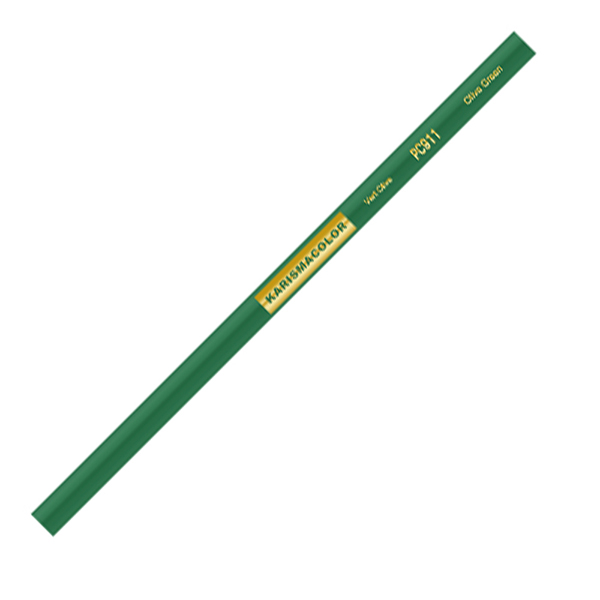 サンフォード カリスマカラー 色鉛筆 単色 1本 オリーブグリーン PC911 緑 グリーン