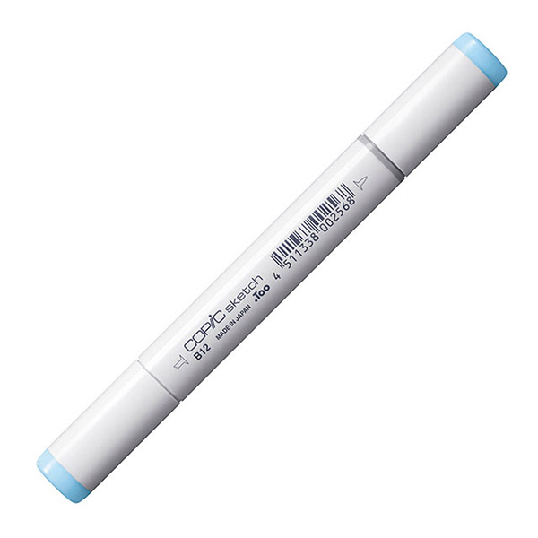 Copic コピック マンガ 画材 まとめ売り マーカー 51本 + 補充2本 コピックスケッチ B12 1本 単品 アイス・ブルー Ice Blue 青 ブルー