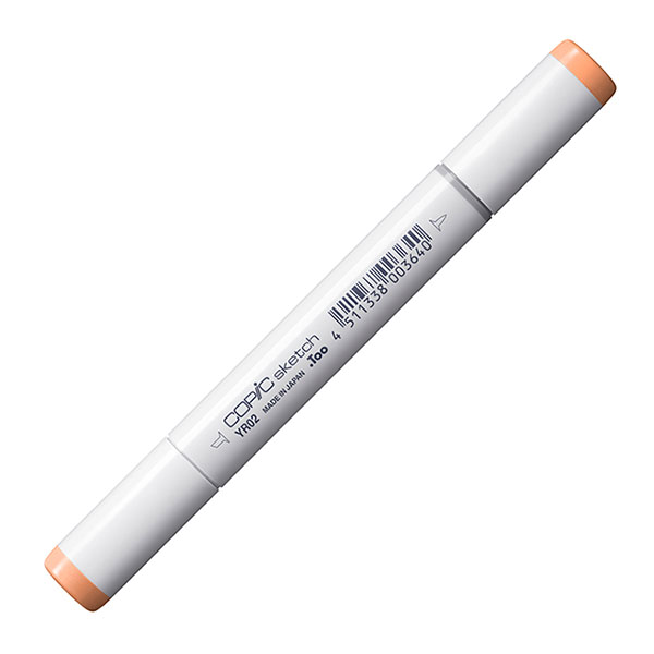 コピックスケッチ YR02 1本 単品 ライト・オレンジ Light Orange COPIC