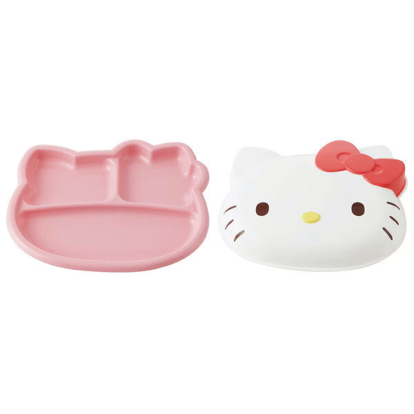 スケーター フタ付きランチプレート ハローキティ おやつタイム 食器