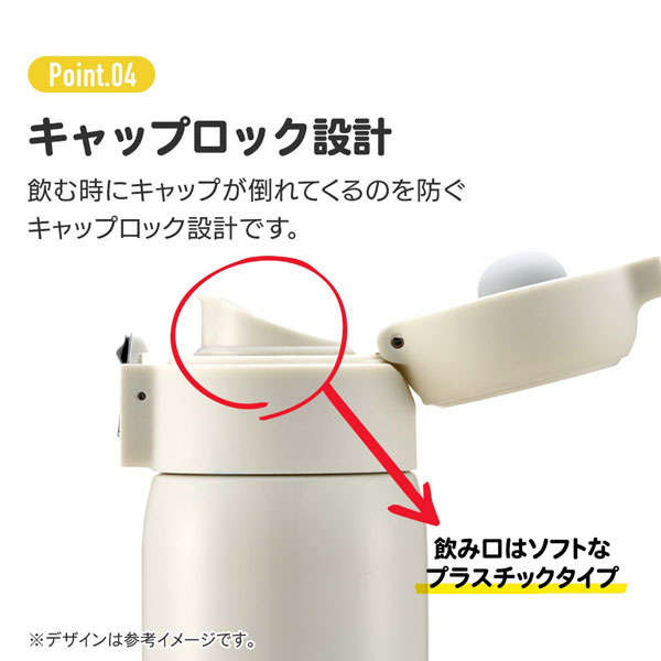 スケーター ワンタッチステンレスボトル 350ml ドラえもん STOT3
