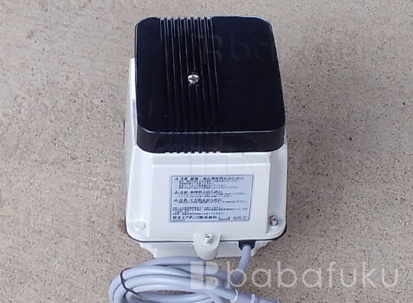 安永エアポンプ 浄化槽 ブロワ EP-80G-R(右) (EP-80HN2T・EP-80E-Rの