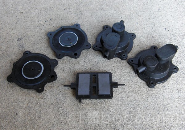 安永エアポンプ 安永ダイヤフラム式補修部品/LP30A・40A・60AN/浄化槽