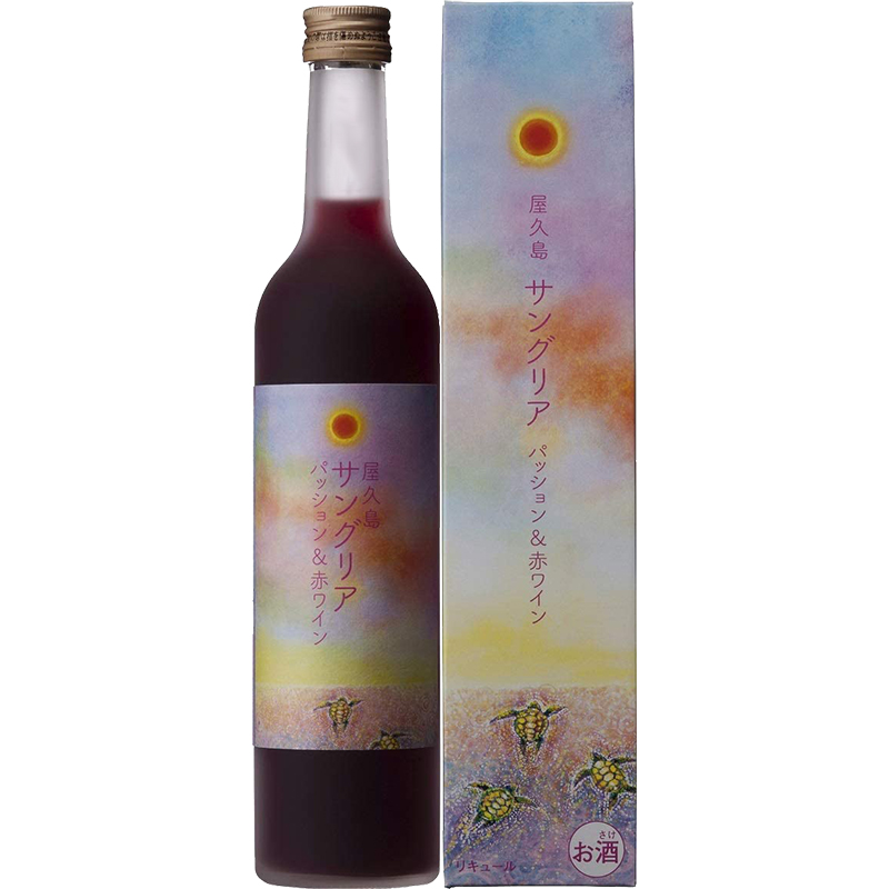 屋久島サングリア パッション＆赤ワイン500ml