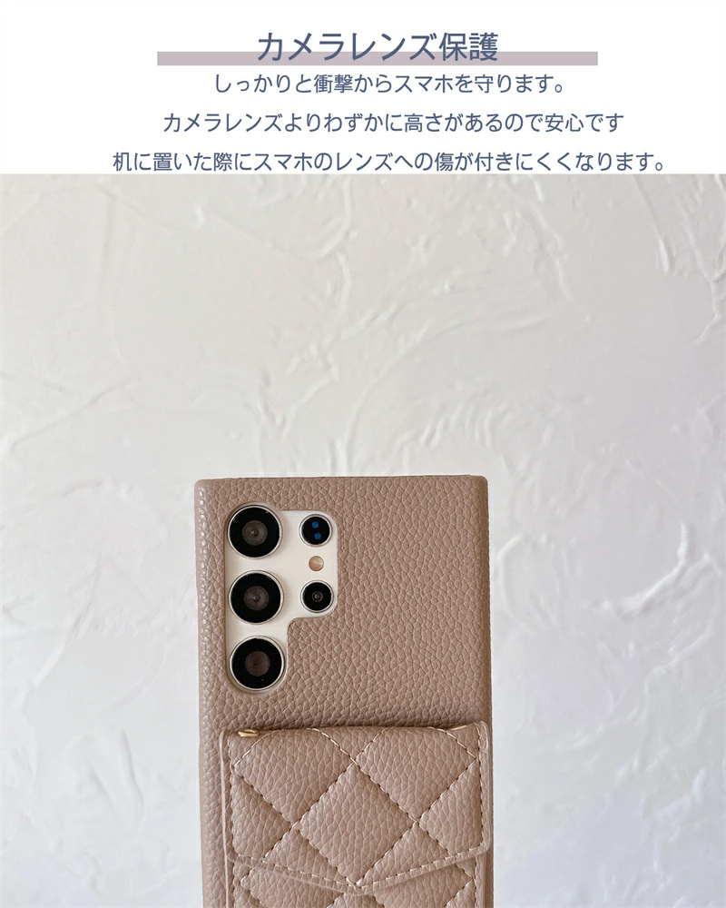 ミラー付き GalaxyA54ケース ショルダ...の詳細画像5