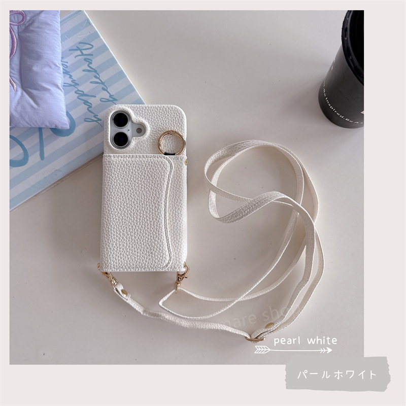 ミラー付き ショルダー タイプ AQUOS sense9ケース カード収納 wish4 5