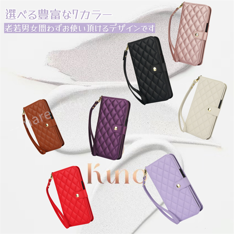 三折り畳み キルティング ショルダー Gala...の詳細画像3