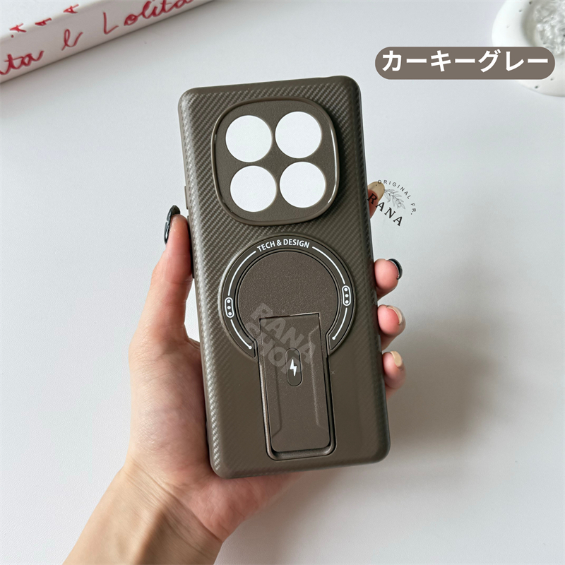 隠れるスタンド】 カーボン調 Xiaomi POCO M7 Pro 5G ケース F7 X7