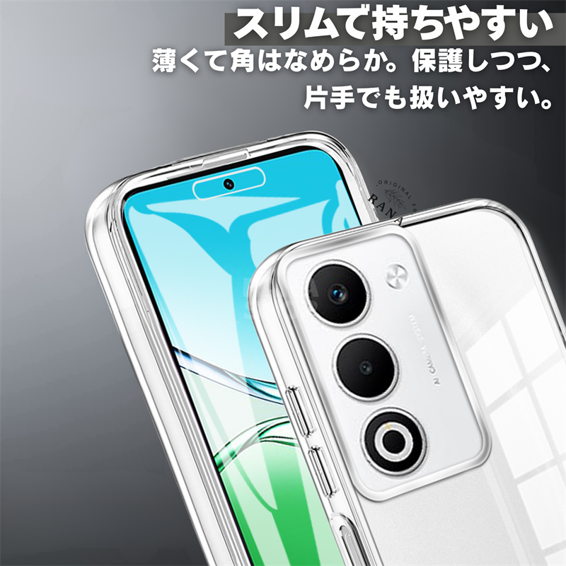 両面 クリア OPPO A5x ケース OPPO A54 5G ケース OPPO Reno13 A ケース カバー オッポ おっぽ 全面保護 360度 オッポ A5x フルカバー 耐衝撃 オッポA54 5G |  | 08