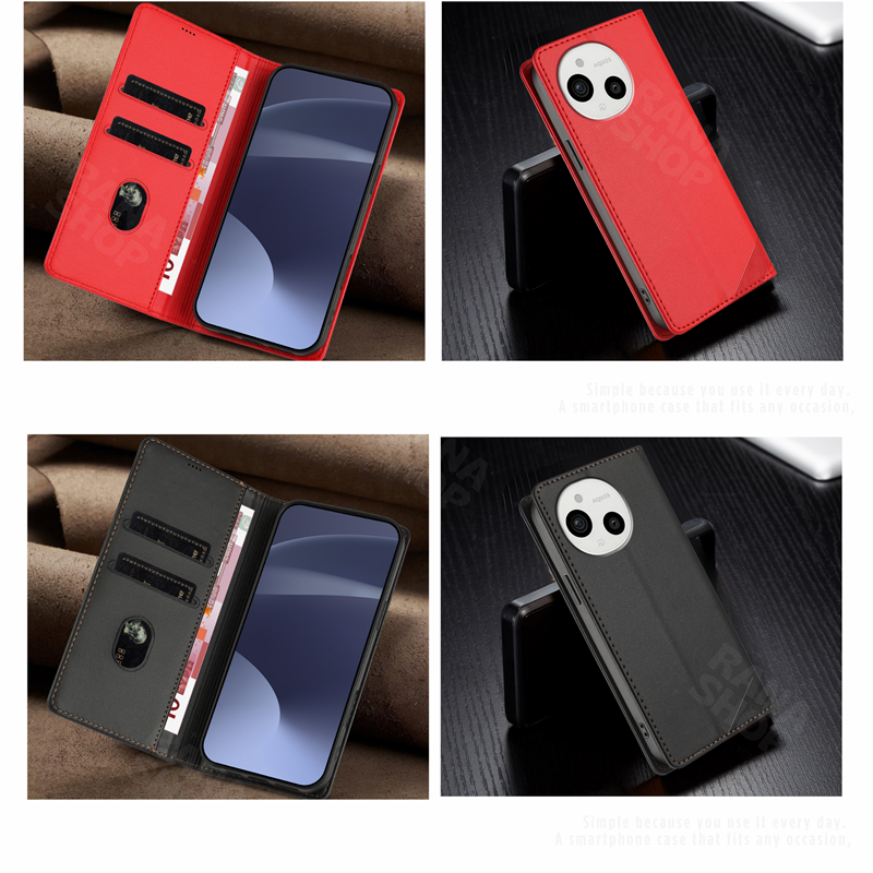 Aquos Sense 9 手帳型ケース SH-53E 軽量 AQUOS wish4 カバー おしゃれ AQUOS wish3 ケース カード入れ 耐衝撃 アクオス センス9 手帳型ケース  AQUOS wish2 |  | 18