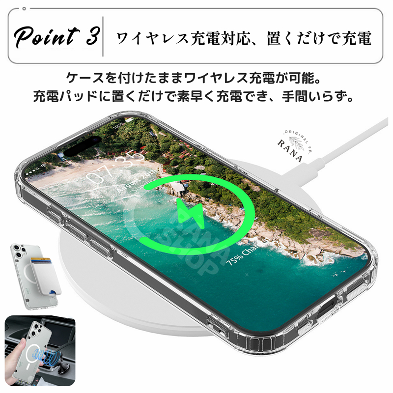 黄ばみにくい MagSafe Nothig CMF Phone 2Pro クリアケース Nothing 3a
